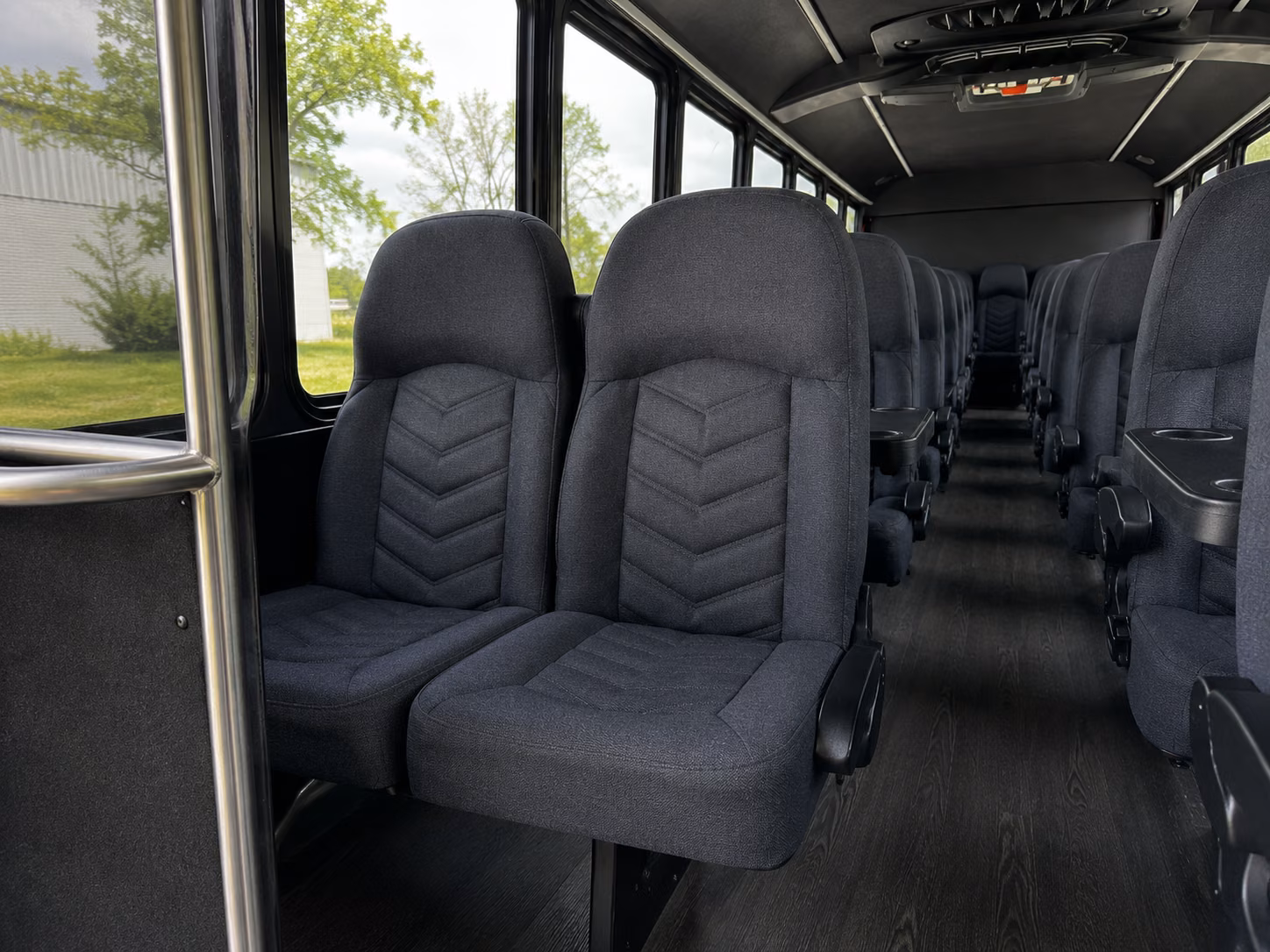 clarksville 20 passenger minibus interior