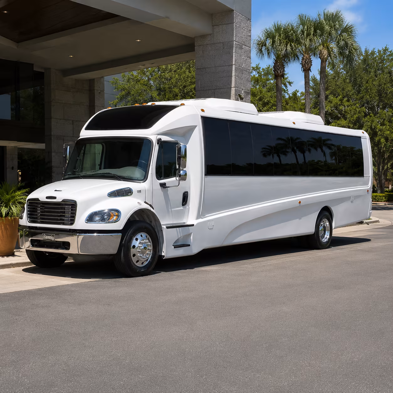 clarksville 35 passenger minibus