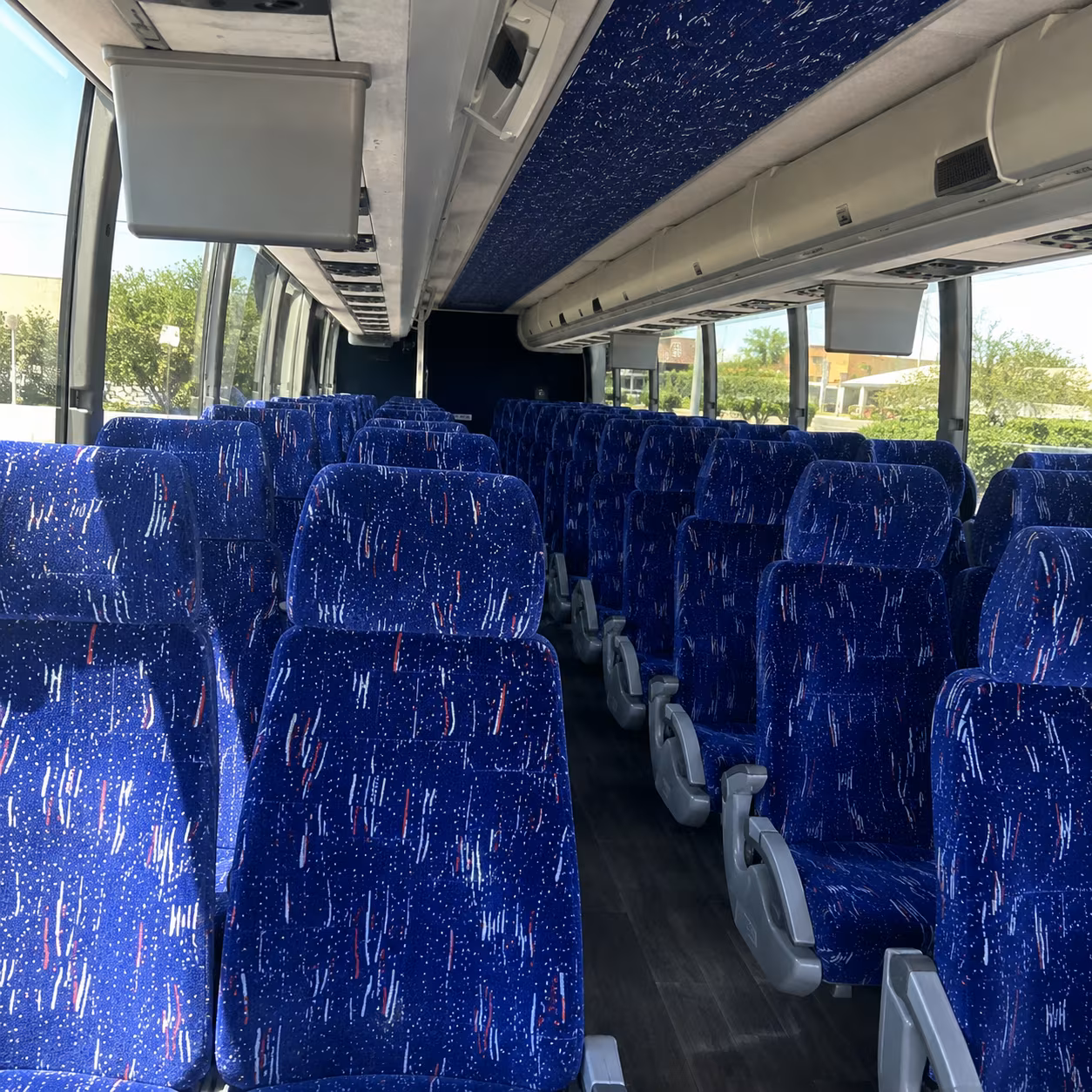clarksville field trip transportation onboard seating