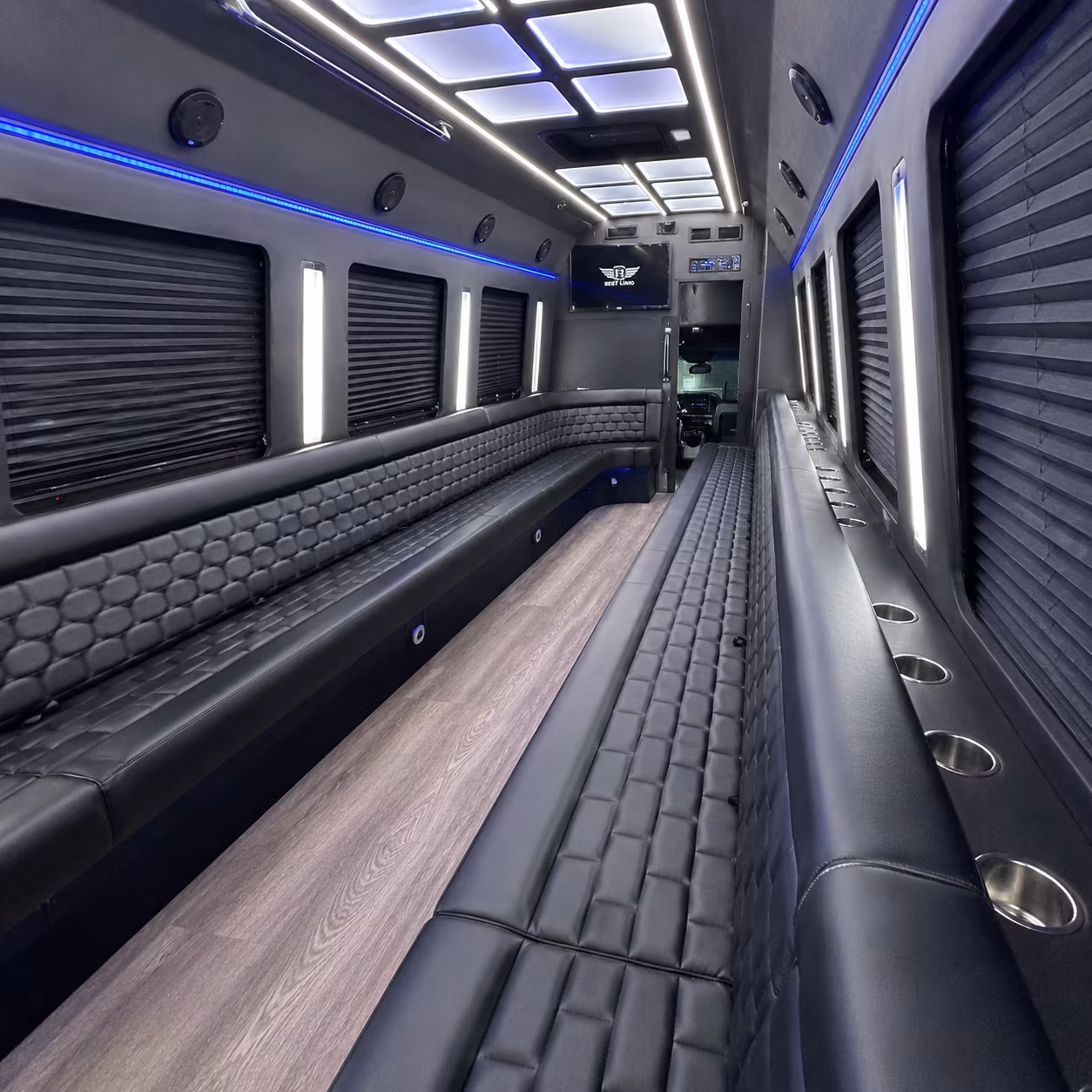 clarksville new years eve party bus rental