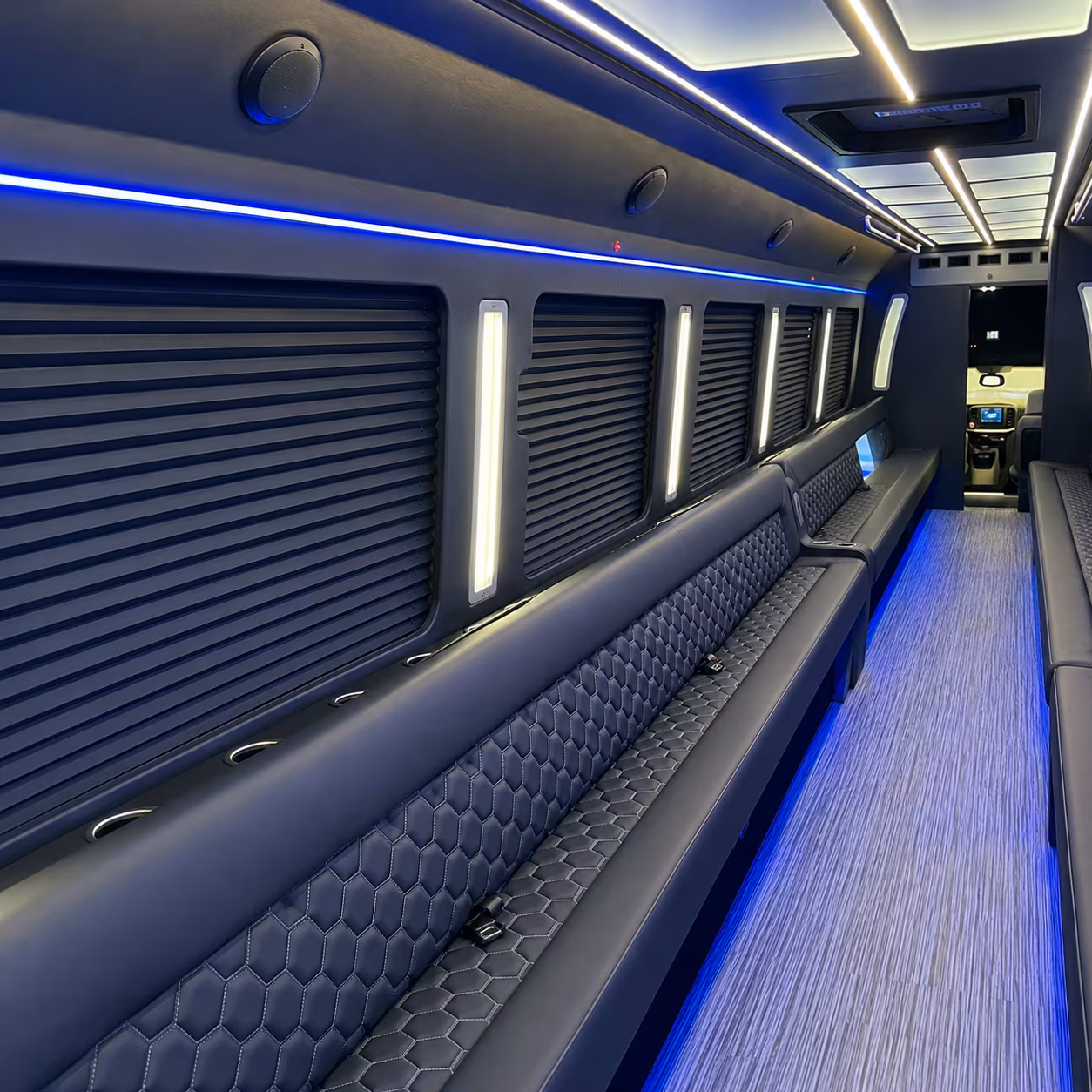 clarksville party bus inside