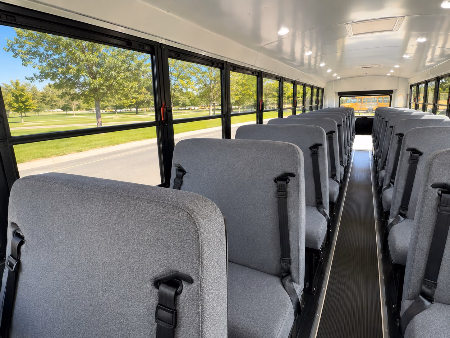 clarksville school bus inside