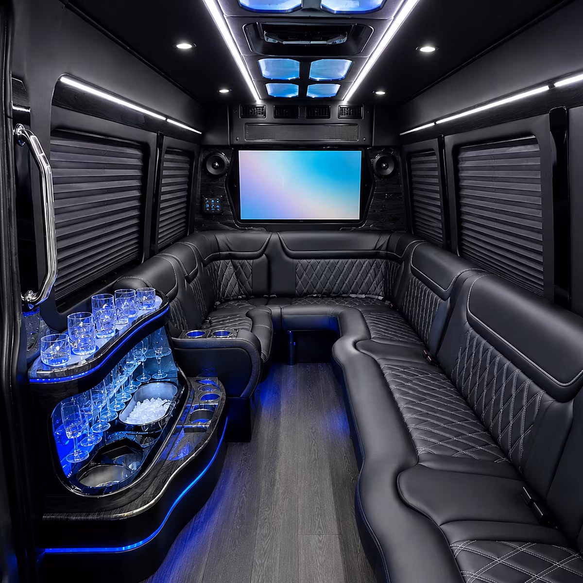 clarksville sporting event party bus rental