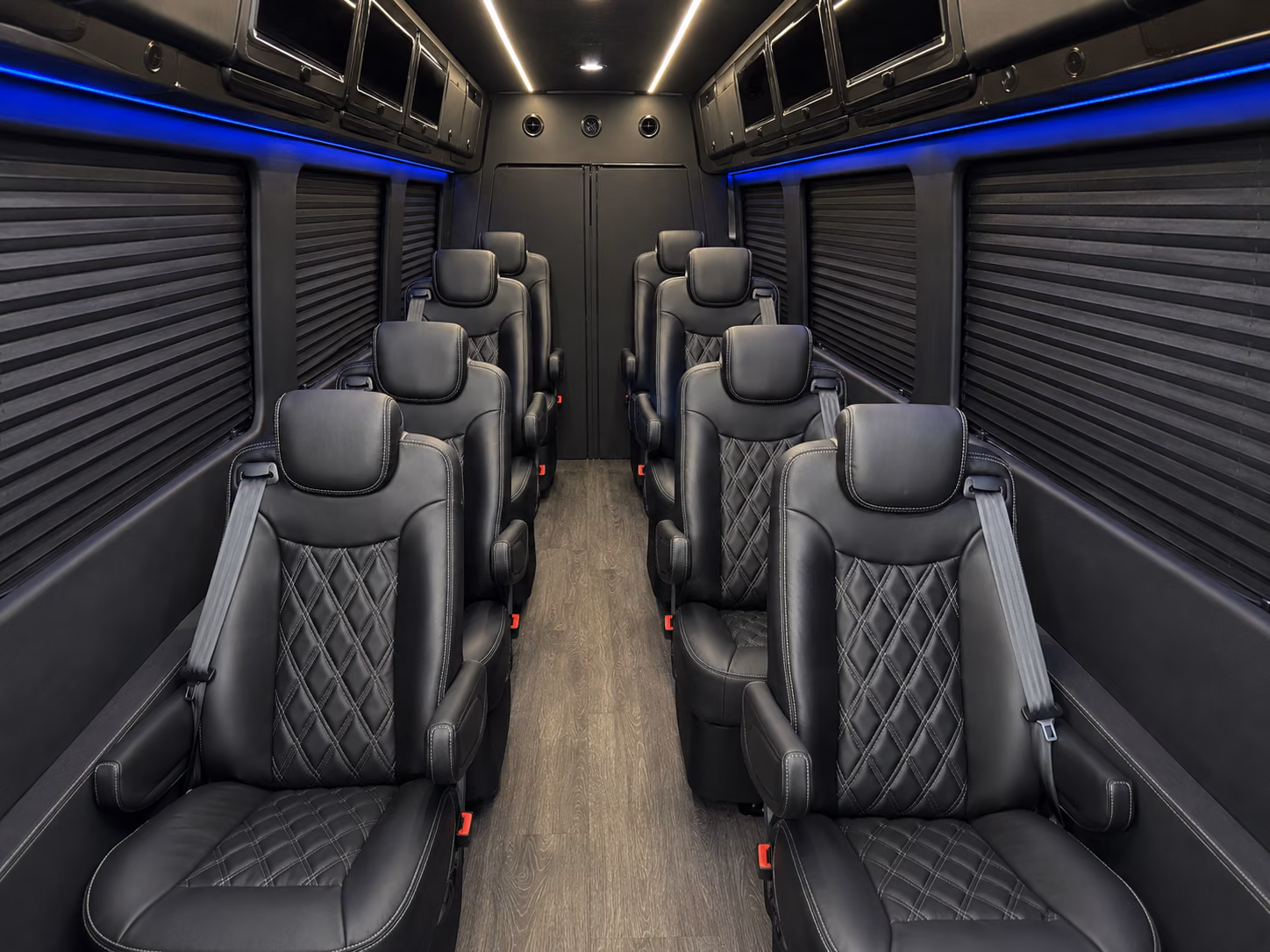 clarksville sprinter van with driver interior