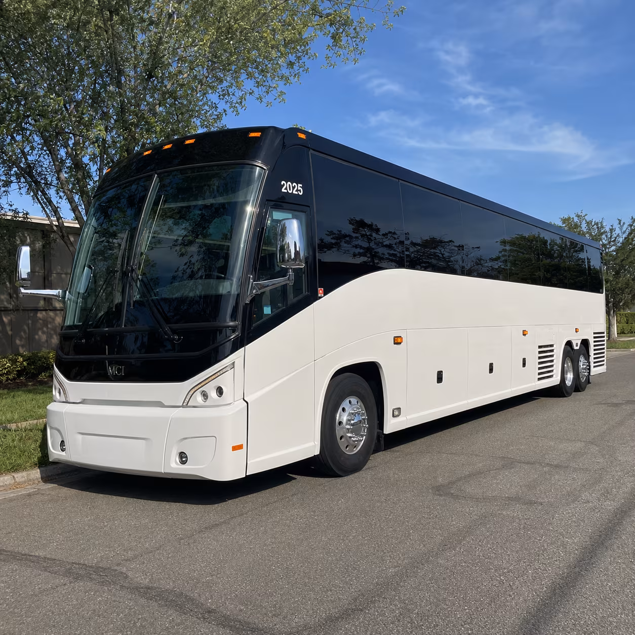 clarksville wedding charter bus rental