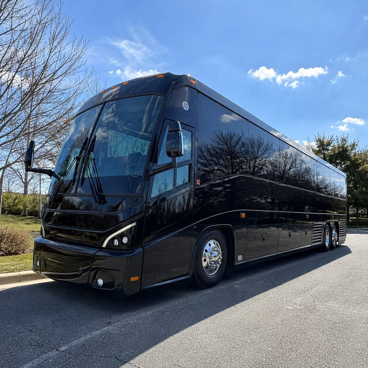 nashville international airport bna charter bus shuttle services